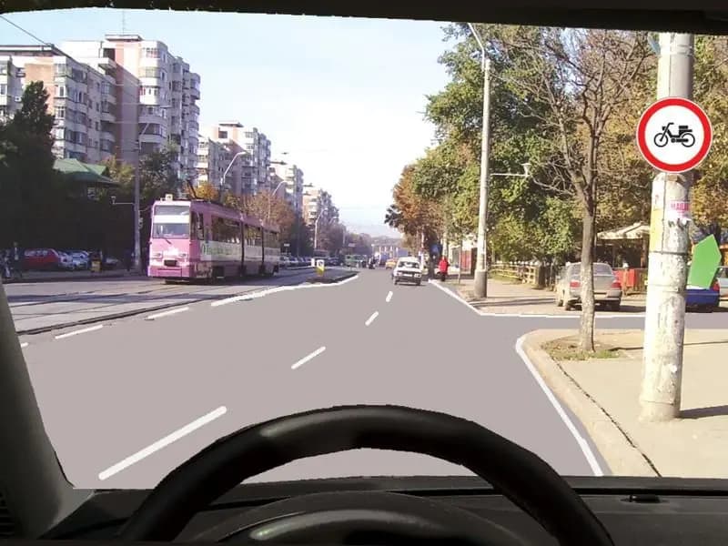 Indicatorul interzice accesul: