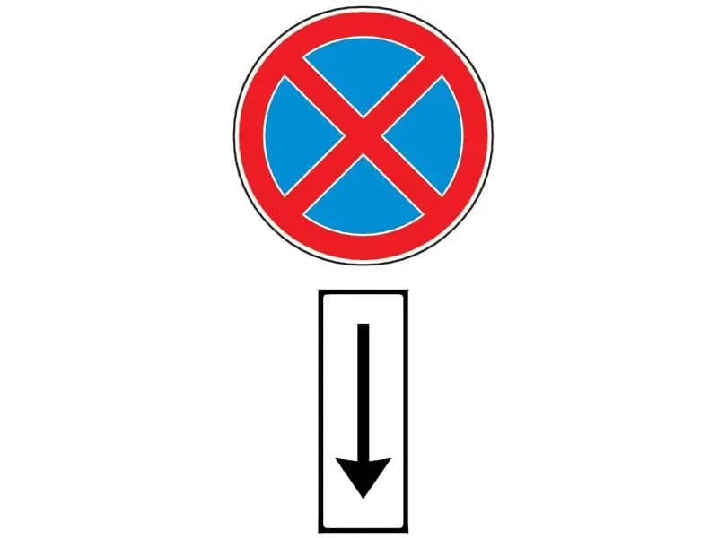 Ce reprezintă panoul adiţional care însoţeşte indicatorul?