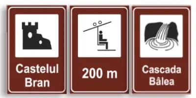 Indicatoare de informare turistica Indicatoare de informare turistica