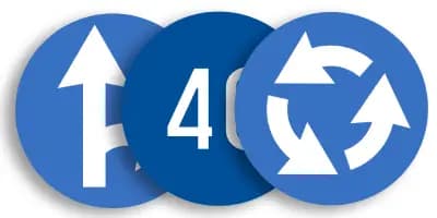 Indicatoare de obligare Indicatoare de obligare