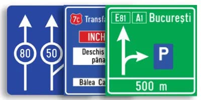 Indicatoare de orientare Indicatoare de orientare