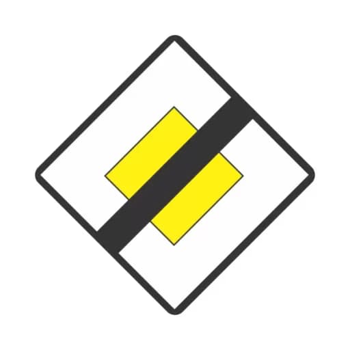 Sfarsitul drumului cu prioritate Sfarsitul drumului cu prioritate